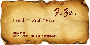Futó Zsófia névjegykártya